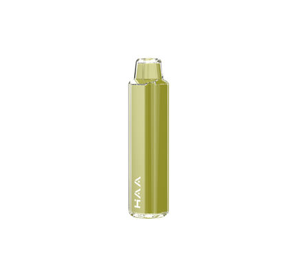 Green Color 2000 Puff Disposable Vape Food Grade PCTG and silica gel material